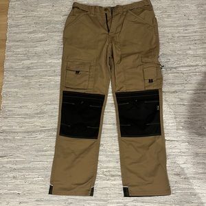 Sidewinder work pants; 34/33